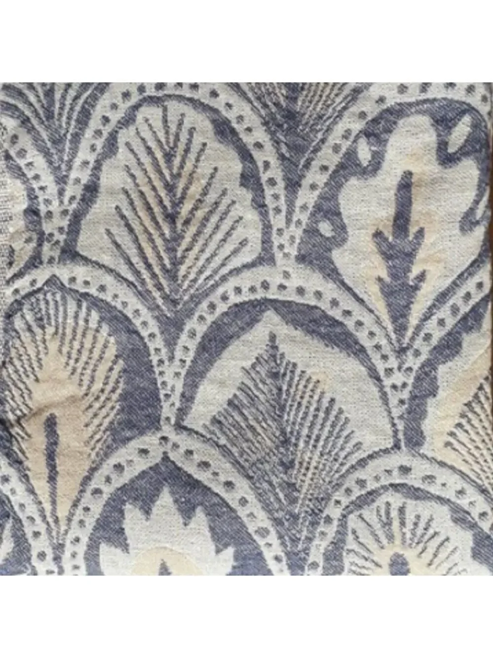 4 Succulents Carolina Blue Woven Cotton 2-in-1 Travel Decor Anthropologie